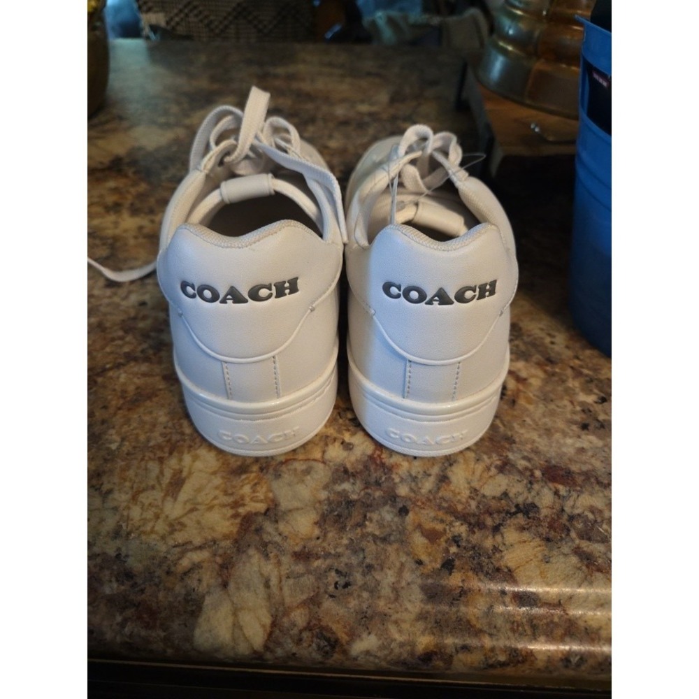 coach white 10 sneakers womens, Preppy, Vacation, Summer, Graduation.New NW - Picture 1 of 13